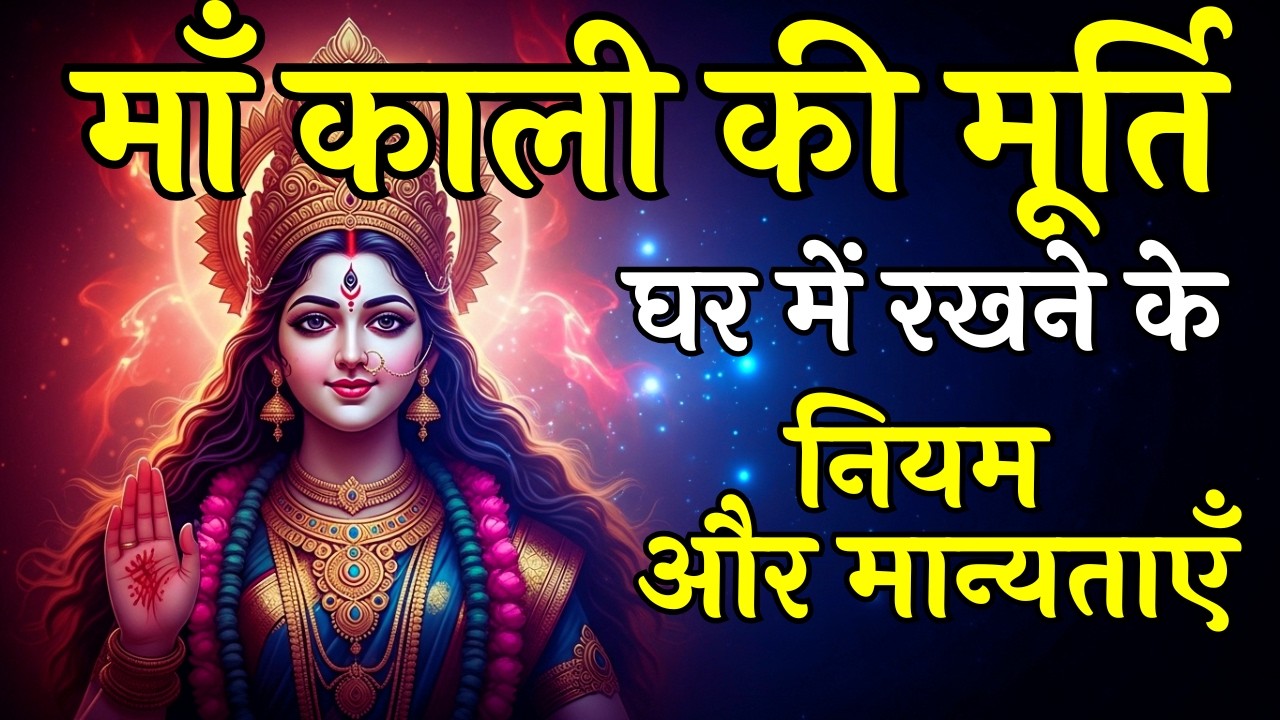 माँ काली की मूर्ति घर में रखने के नियम | ये गलतियाँ मत करना Maa Ka Sandesh | Aadishakti #maakali