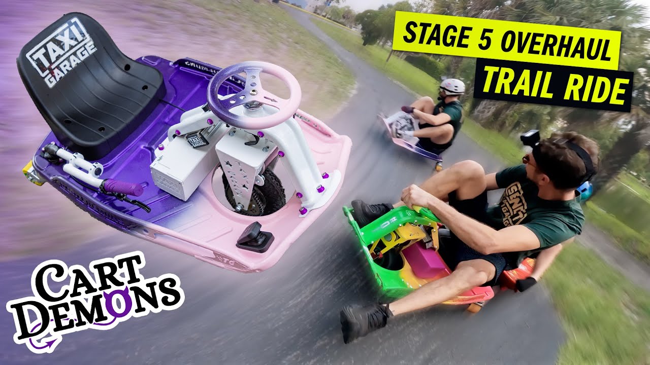 Cart Demons gets the full Stage 5 Re-fresh + Shredding a new cart spot!