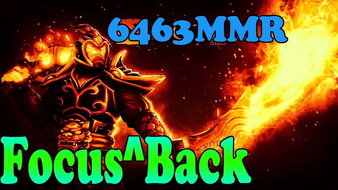 Dota 2 - Focus^Back 6463 MMR Plays Ember Spirit - Ranked Match Gameplay!