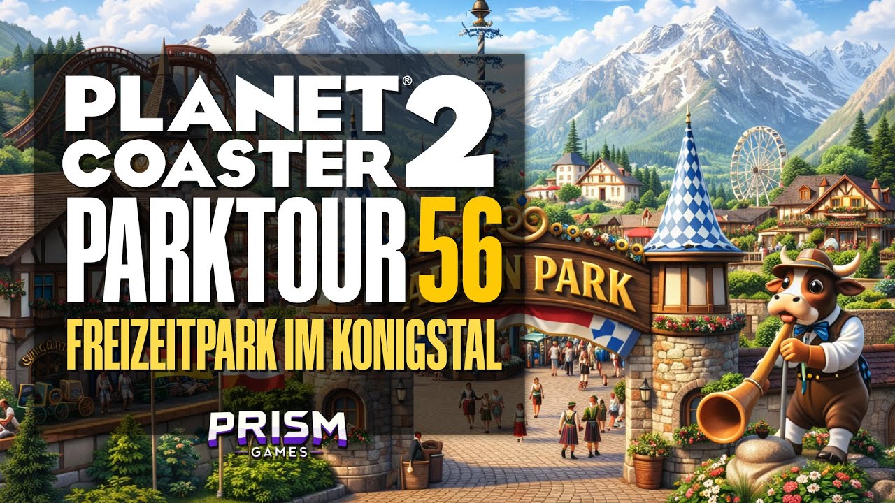 Der Freizeitpark im Konigstal 🌳 | PARKTOUR - Planet Coaster 2