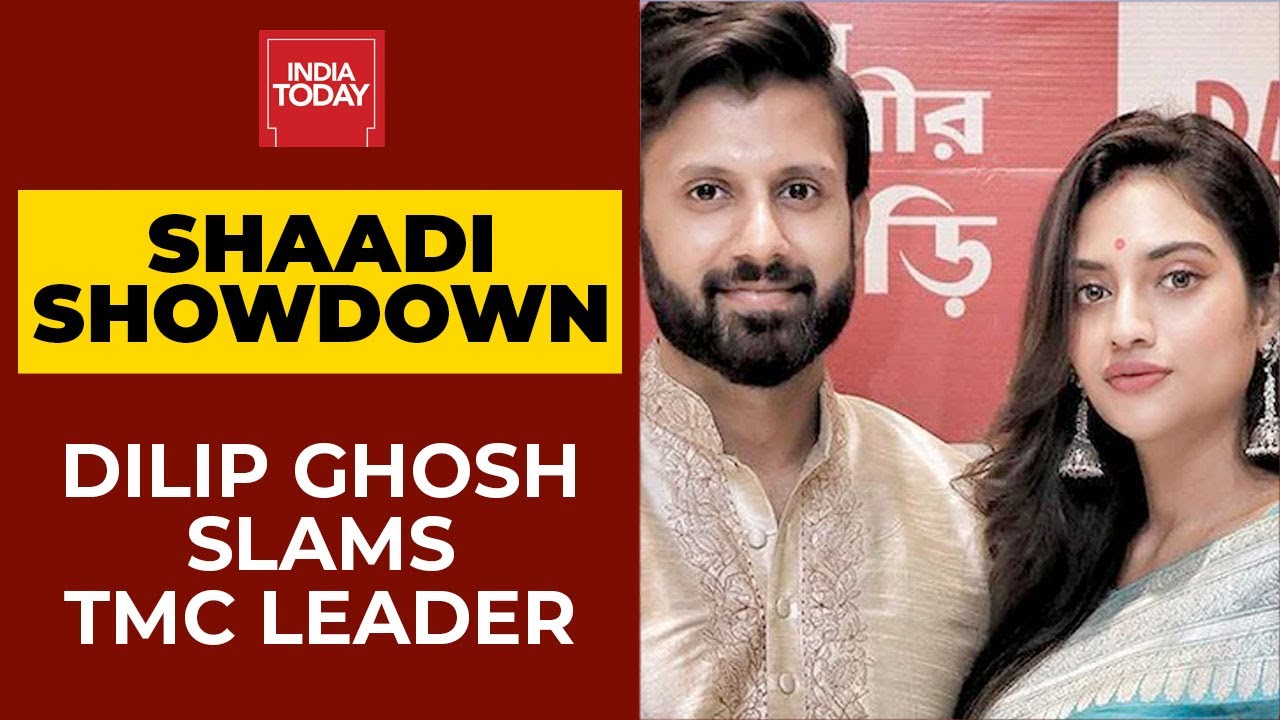 What A Fraud: Dilip Ghosh Asks How Nusrat Jahan Wore Sindoor Being Unmarried | Breaking News