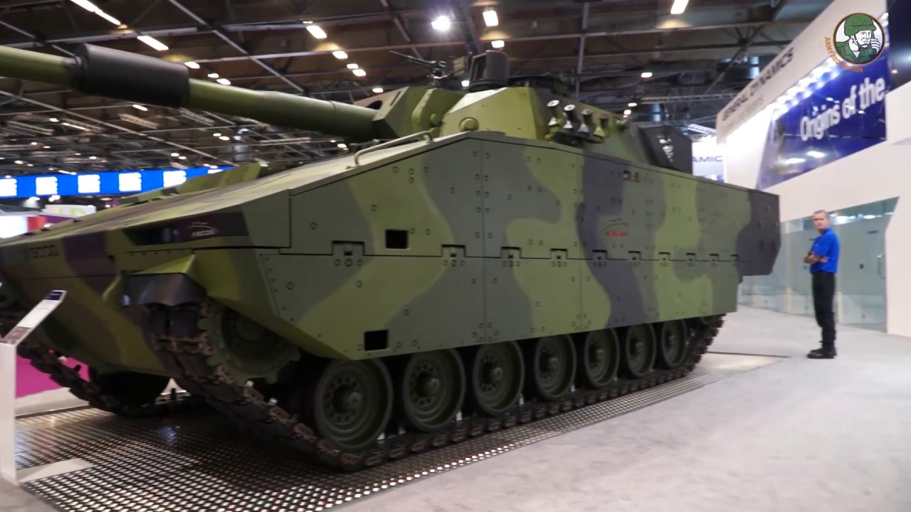 Eurosatory 2018 ASCOD IFV MMBT Technamm Masstech T4 Carbon Skeleton Black Eagle 5 UAV Helicopter
