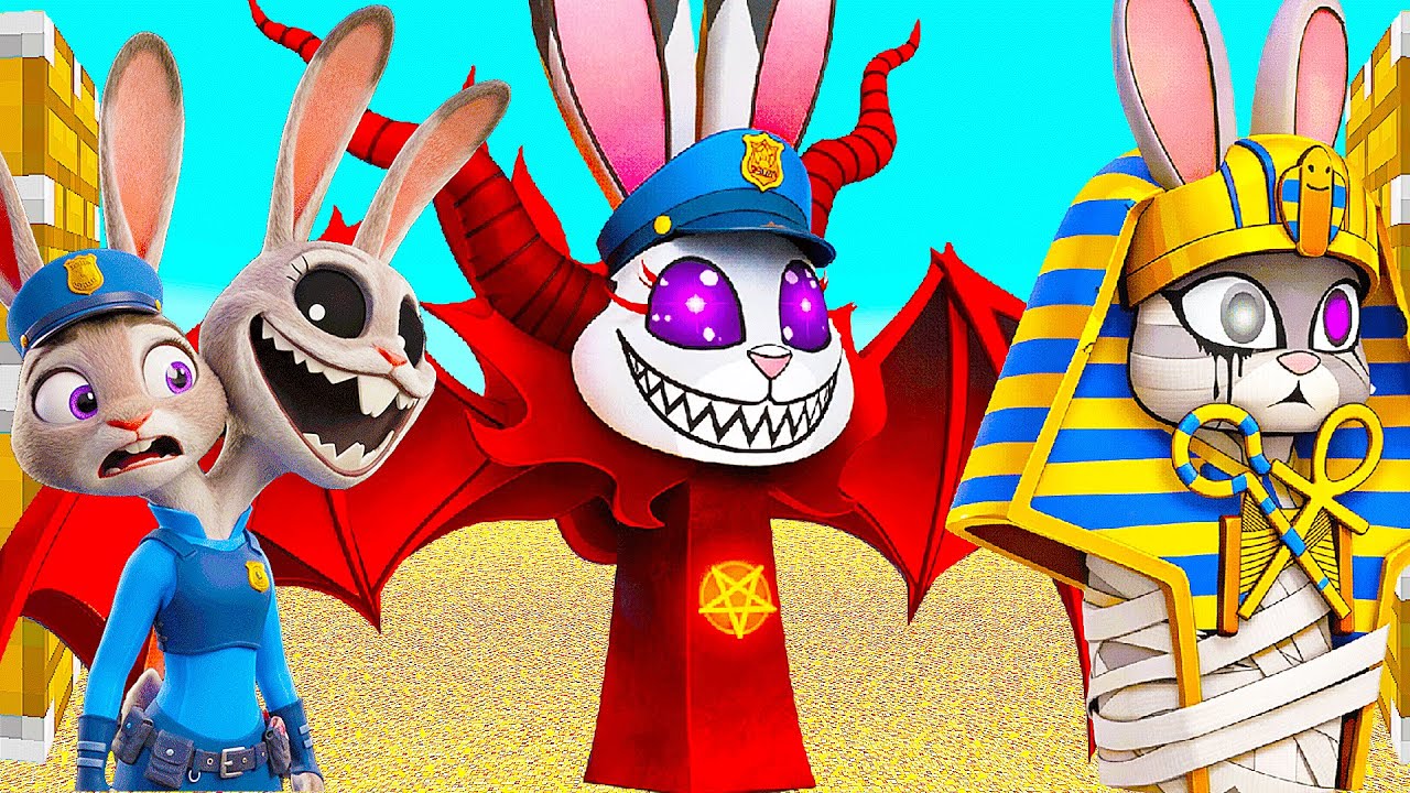 Cursed Sprunki OC Judy Phase 11 To Phase 18 Combined In Minecraft