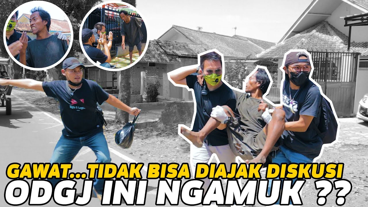 GAWAT !! ODGJ BANDEL INI NGAMUK DAN SUSAH DIAJAK DISKUSI, BANG EGO EMOSI ?? Ft KAKA NUGRAHA