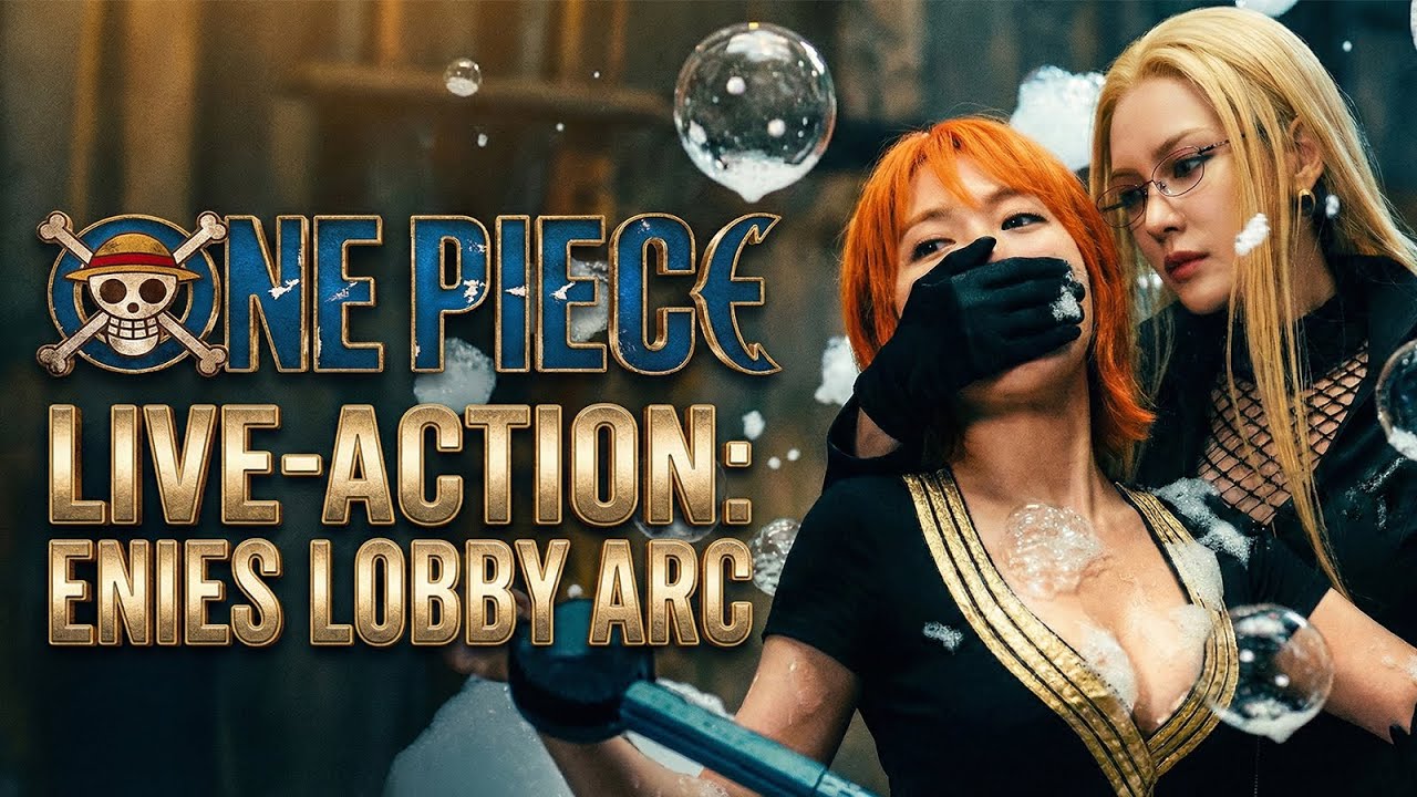 【ONEPIECE】AI Live-Action:Enies Lobby Arc丨Straw Hats VS CP9 Brought to Life#onepiece #luffy #nami