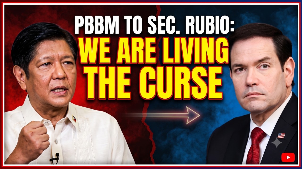 PBBM TO SEC. RUBIO: WE ARE LIVING THE CURSE