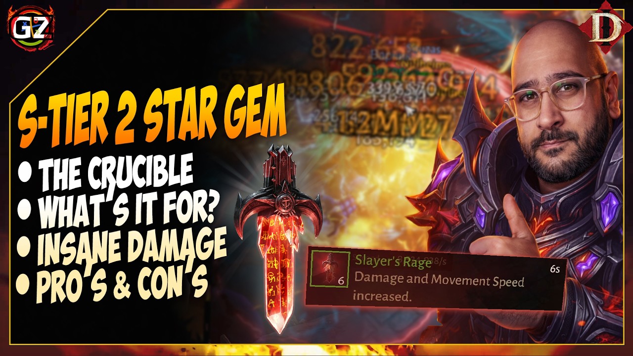 Why Crucible Is Secretly OP in PvE | Limited 2-Star Gem | Diablo Immortal