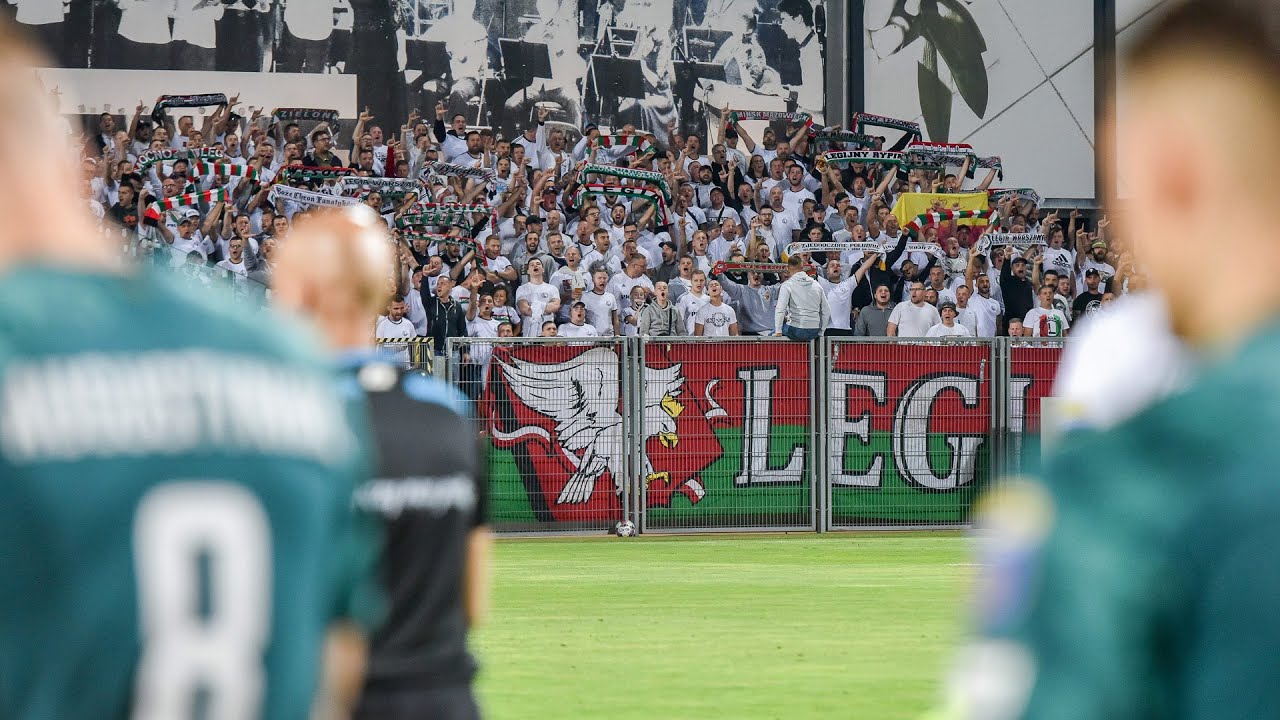 Doping legionistów w Niecieczy