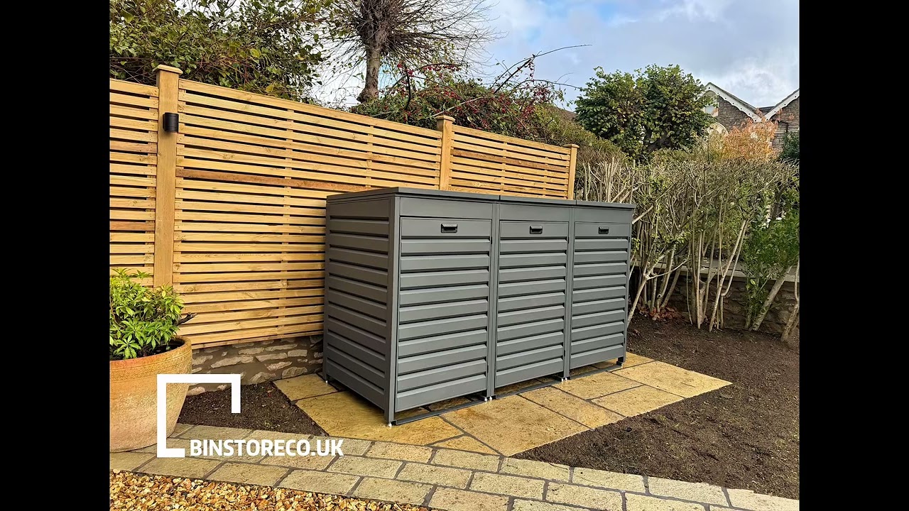 The Brand New Triple Aluminium BIn Stores 