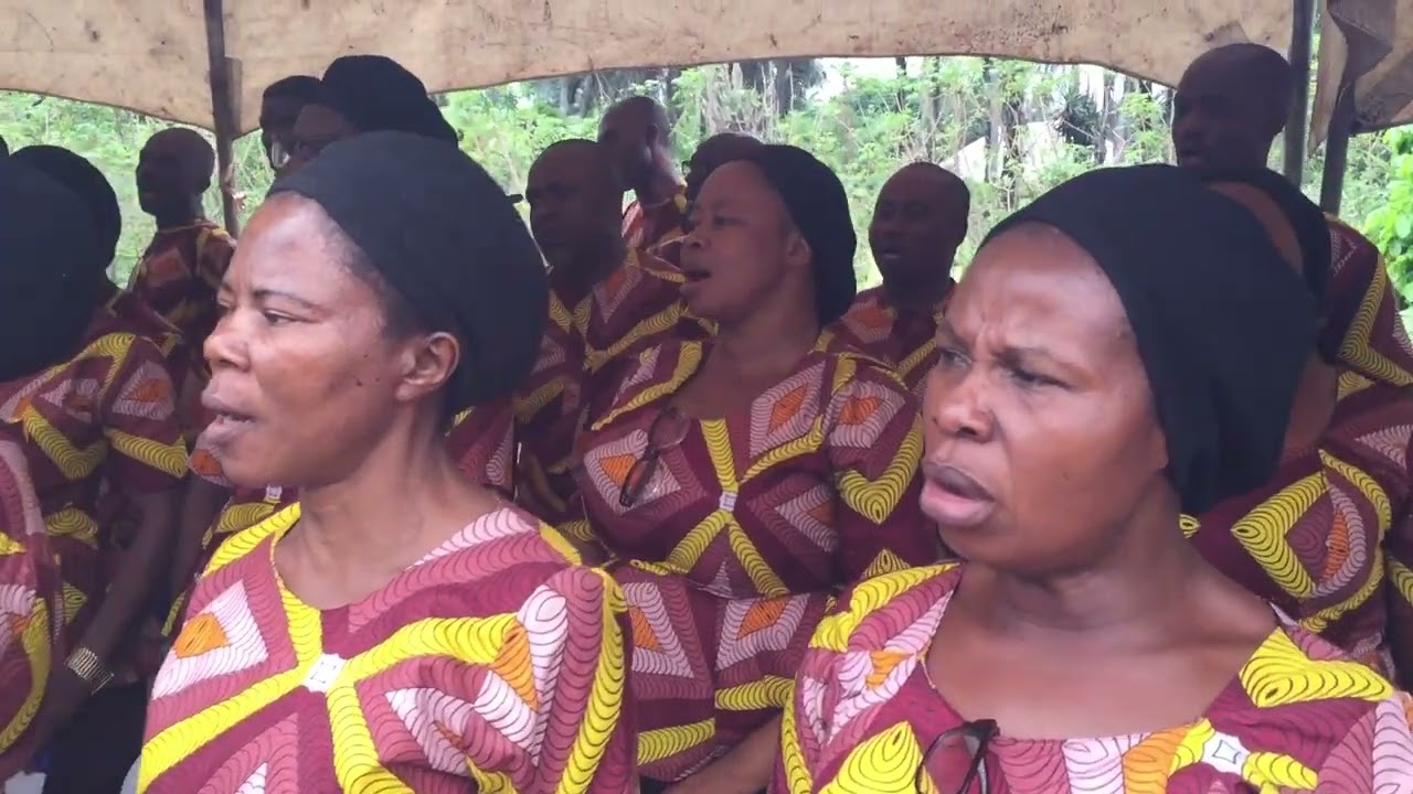 Aba Central District Choir on Deacon Chinedu Ebebe’s burial