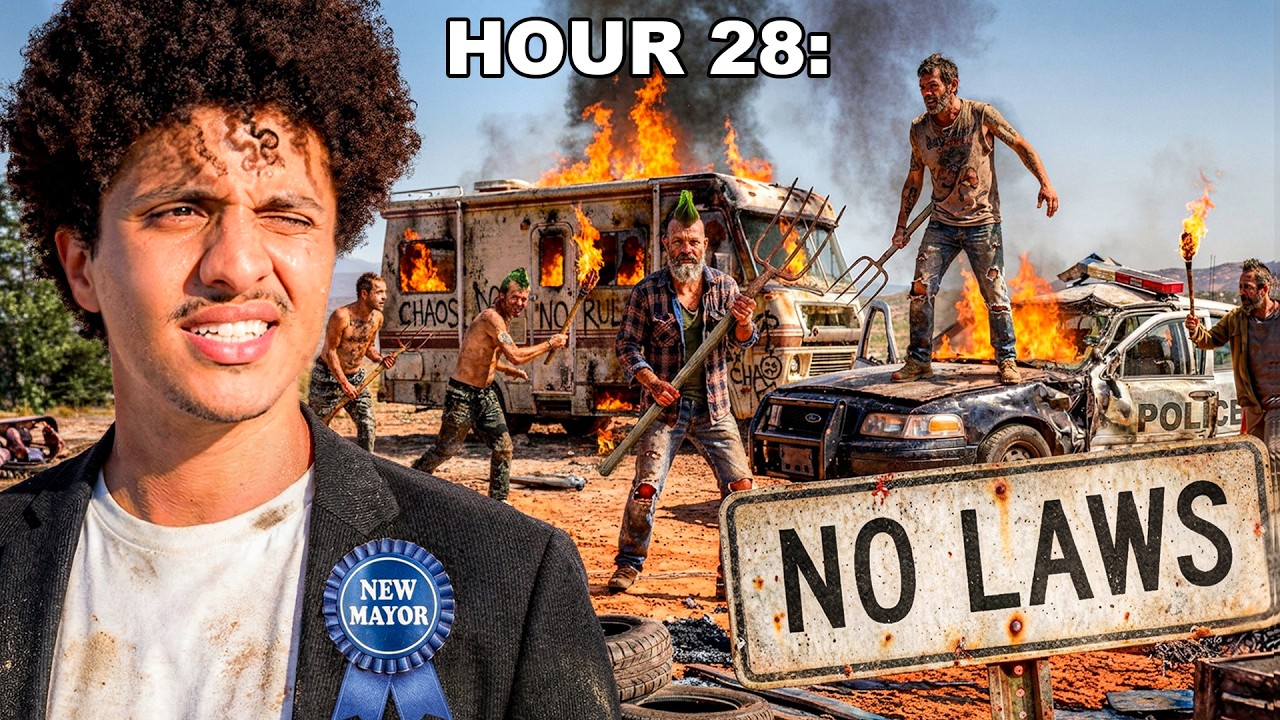I Survived and Took Over the City With No Laws for 48 hours..