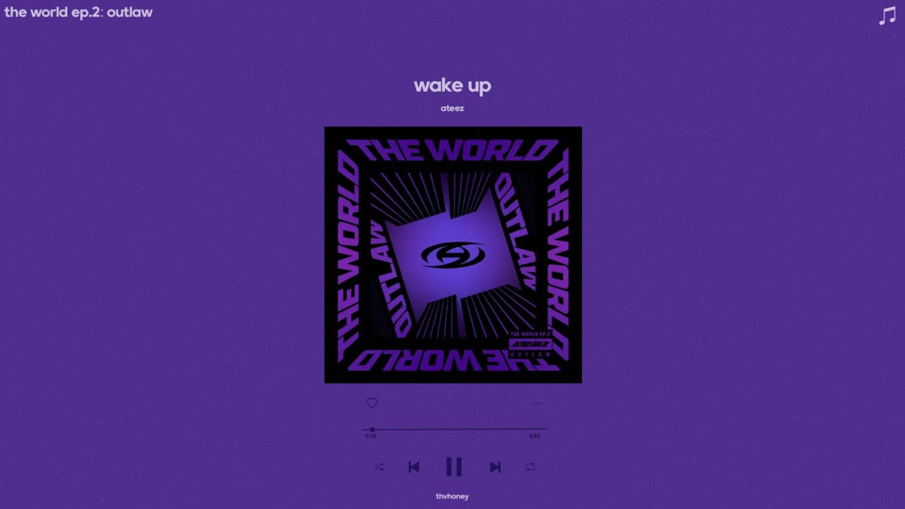 ateez - wake up (sped up)