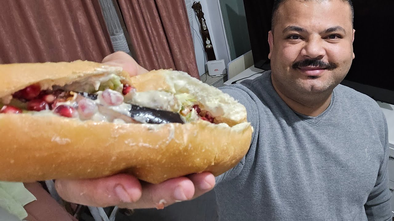 تجربه اطعم ساندوتش اكلناه في الرياض 😋👍