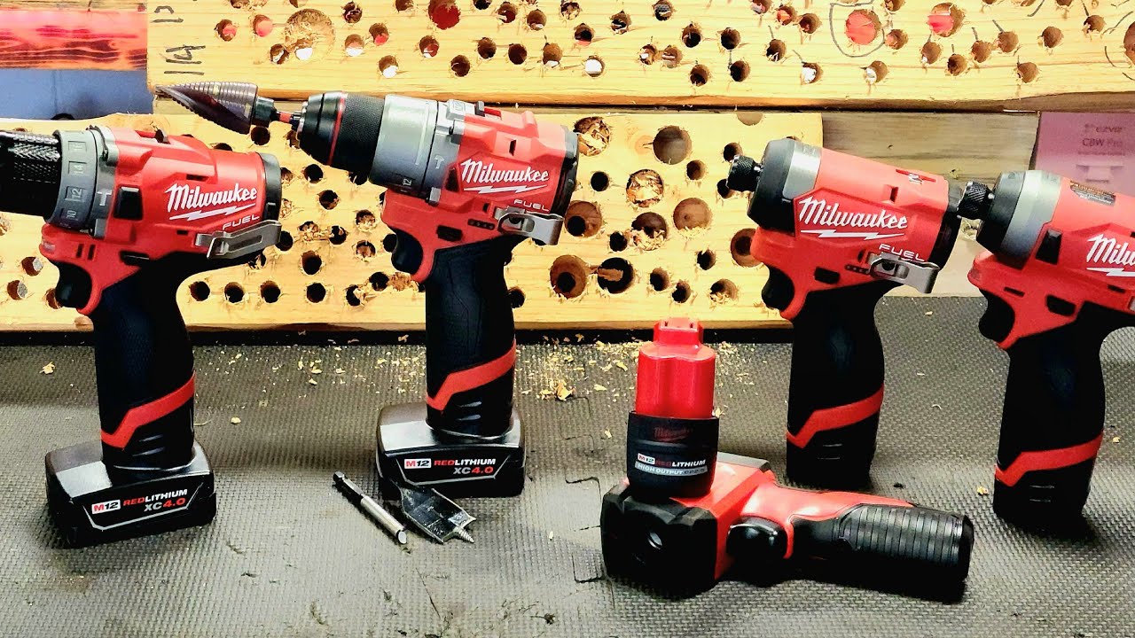 Milwaukee Fuel M-12 Gen # 3 Hammer drill & impact driver Review and Comparison, M-12 Gen # 2