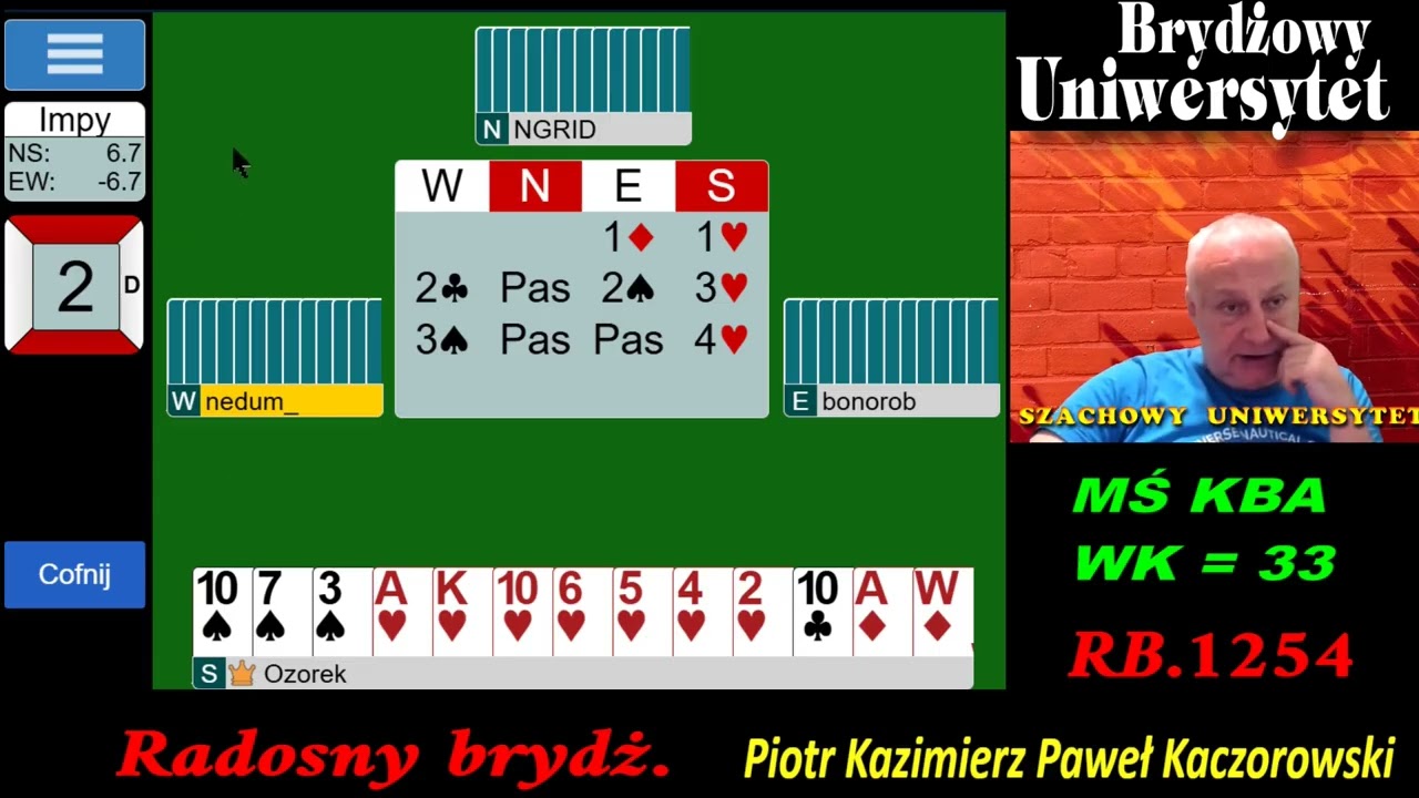 Radosny Brydż RB.2837