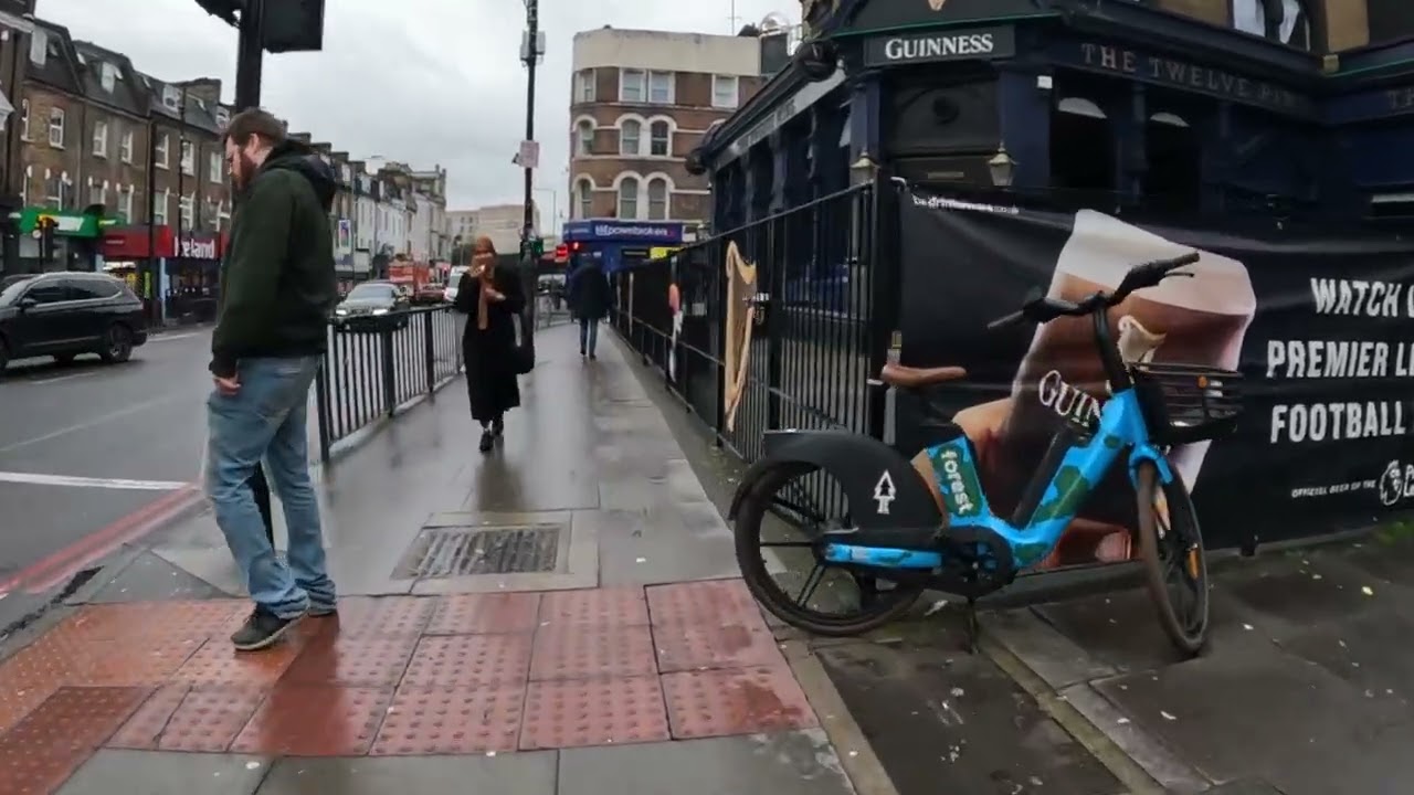 Cycle 1658 260221 0909 Finsbury Park- Highbury Park A1201 