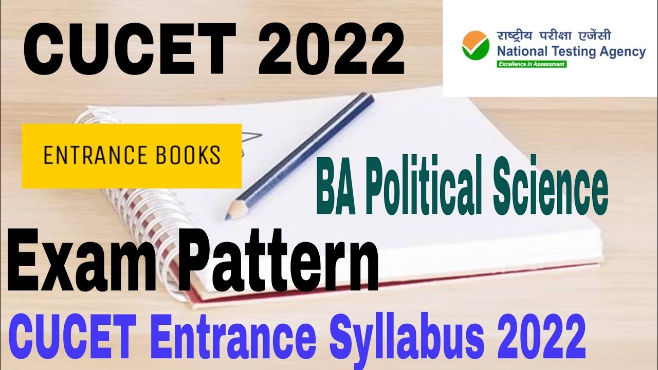 cucet 2022 syllabus for BA Political Science | How to crack CUCET BA Pol Science Entrance Test 2022