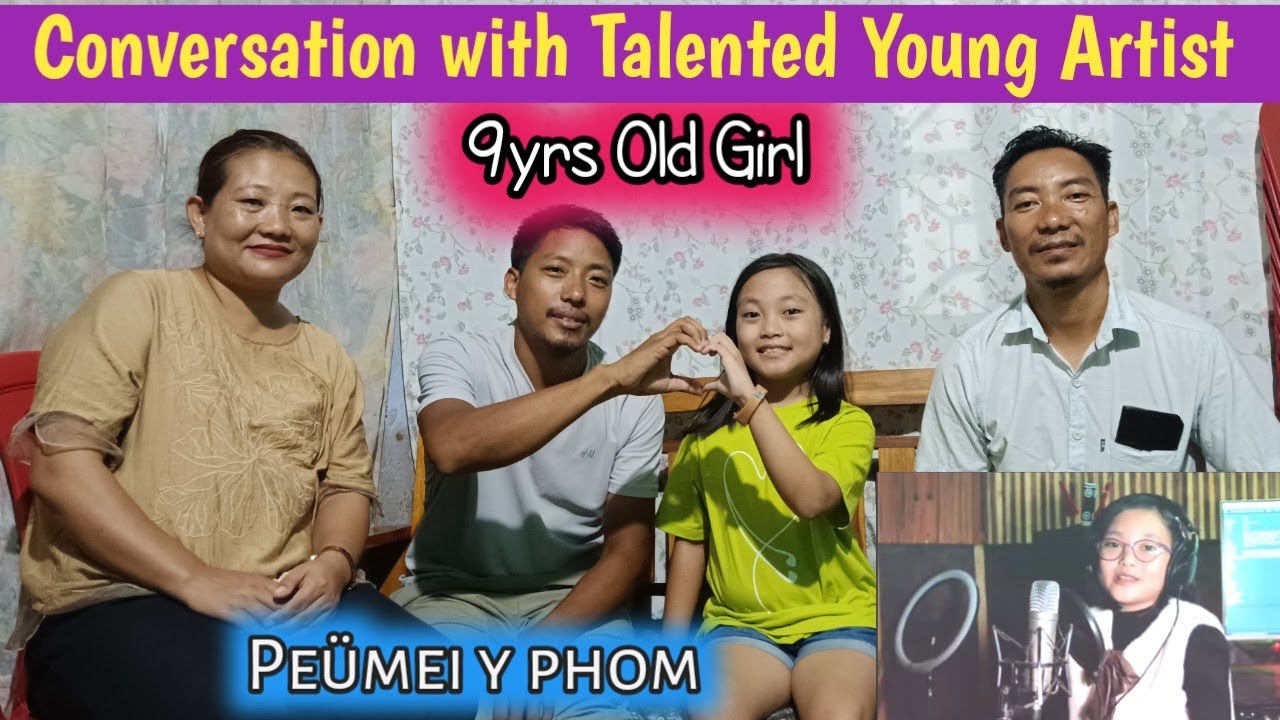 Conversation With 9yrs Old Talented Young Artist  From Longleng @Beümeiyphom-d8o must watch 🙏