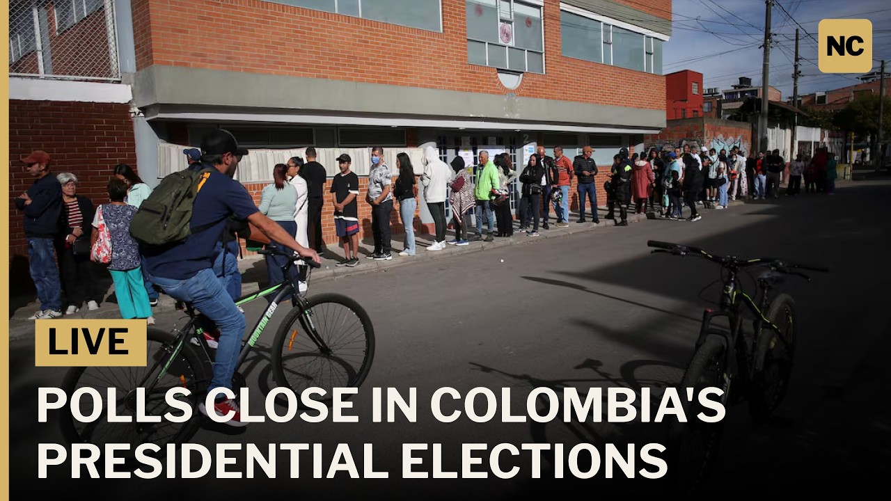 🔴LIVE: Polls Close In Colombia's Presidential Elections | AC1S