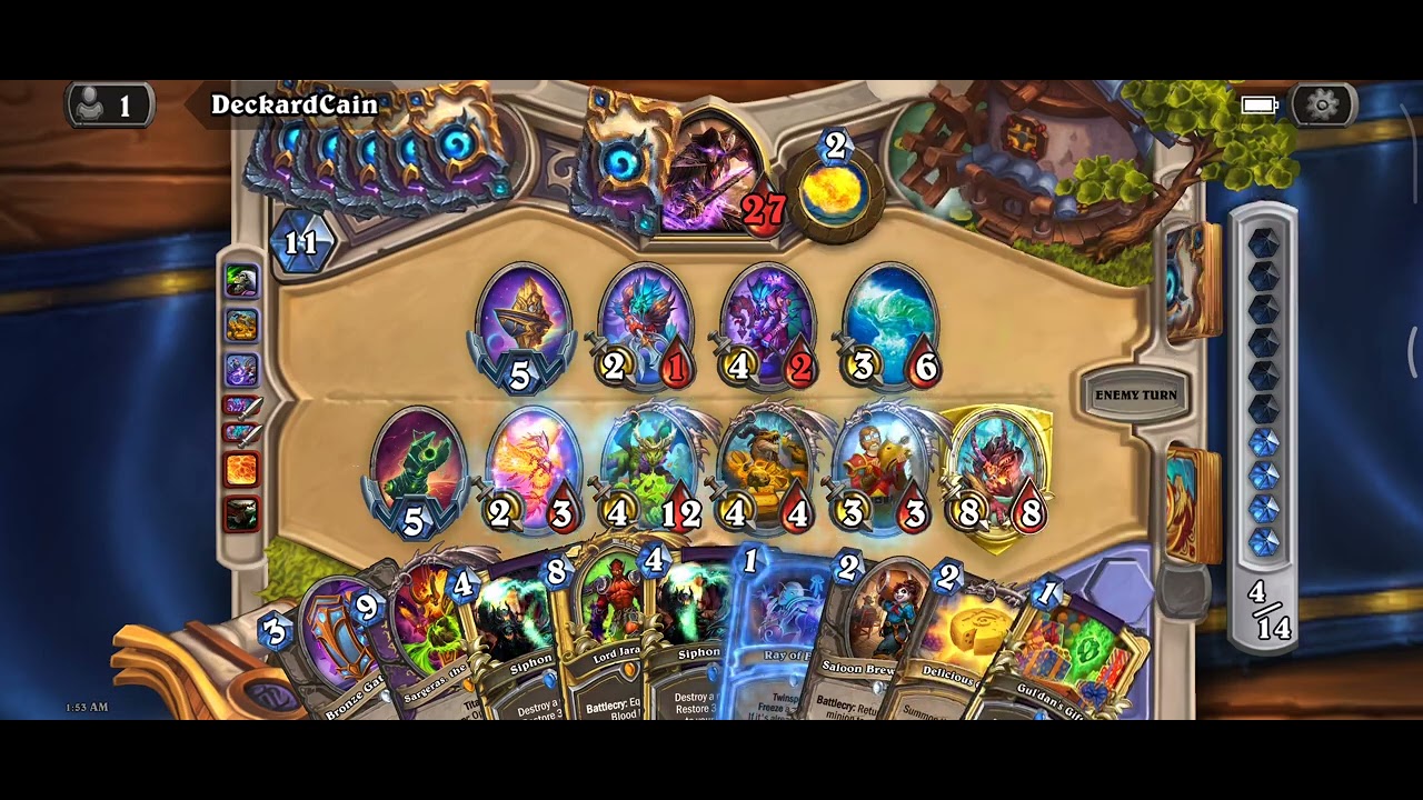Malefic Guldan (Warlock) vs Medivh (Mage) #28