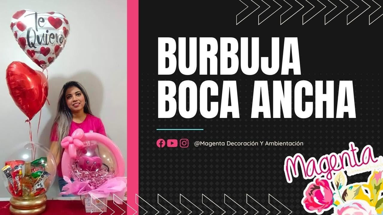 BURBUJA BOCA ANCHA *Edición San Valentin*