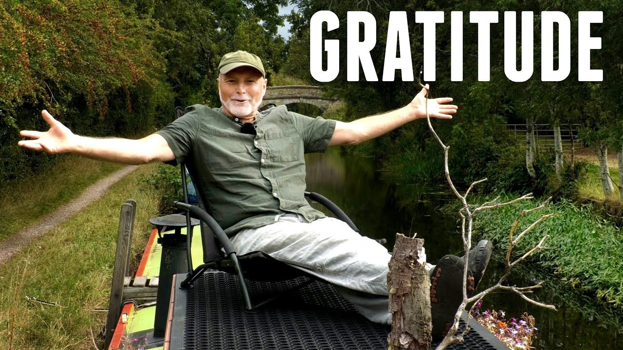 GRATITUDE - Narrowboat inspired by Nature - VLOG 108