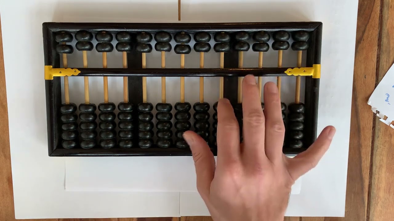 BOULIER Chinois : Addition, soustraction & multiplication : comment l’utiliser