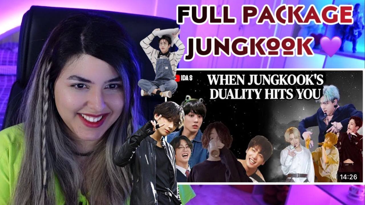 When Jungkook's duality hits you by Ida S | REACTION | Which side of him should I believe?!