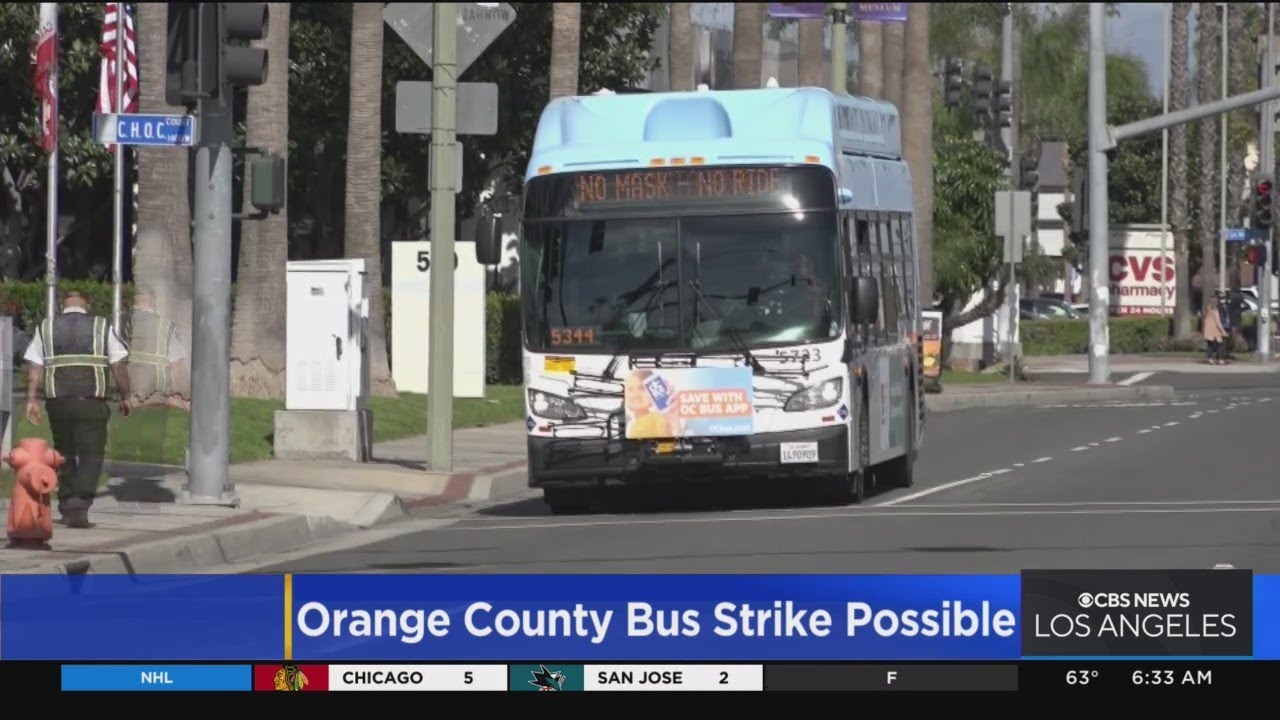 Possible strike could stop bus service in OC as soon as Monday