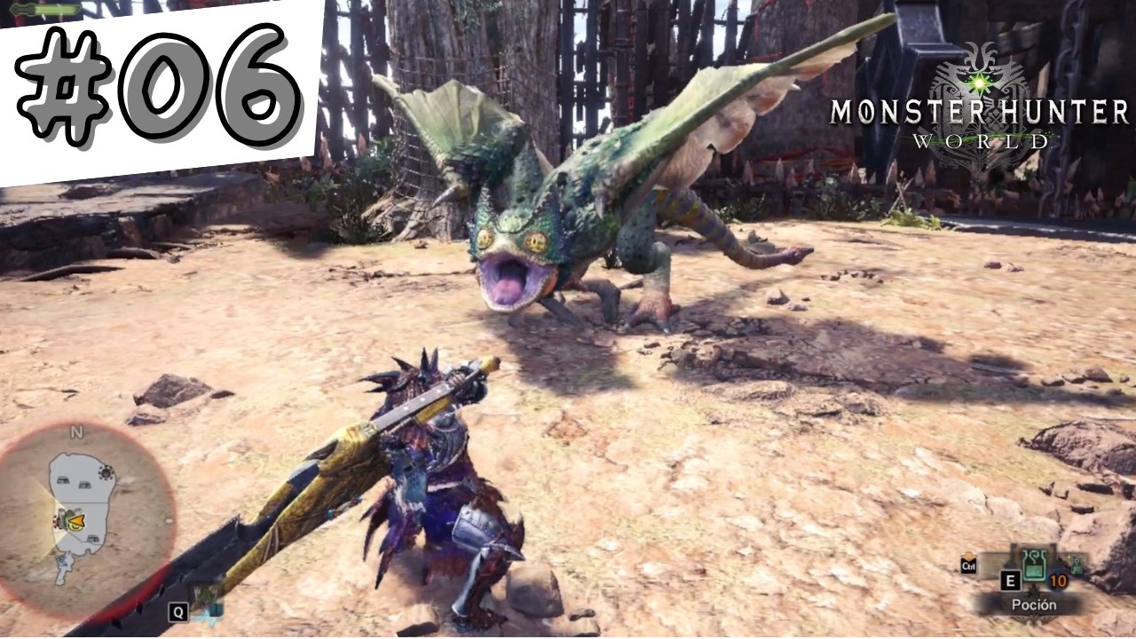 BATALLANDO EN LA ARENA - MONSTER HUNTER WORLD #6