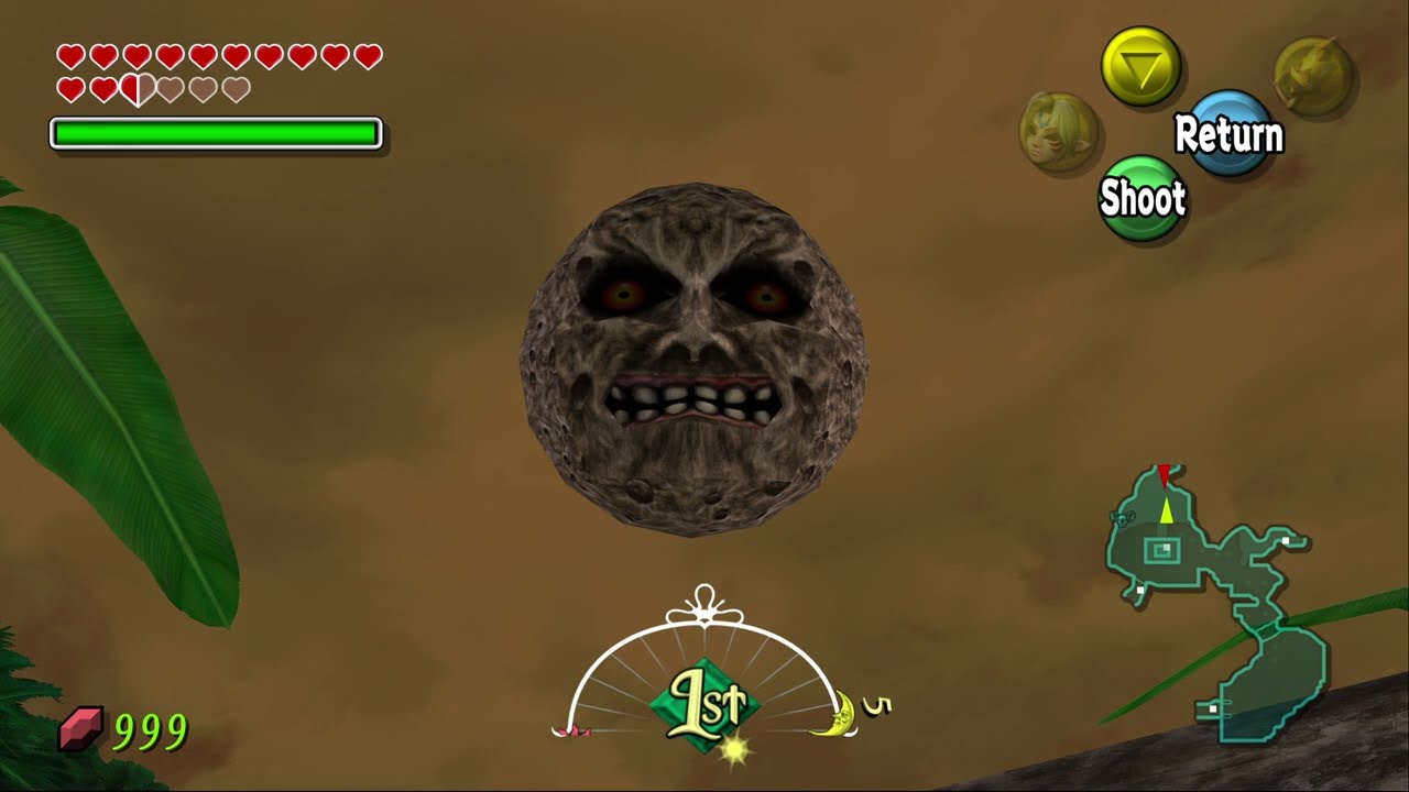 Majora's Mask Recompiled: Moon Movement Showcase Timelapse
