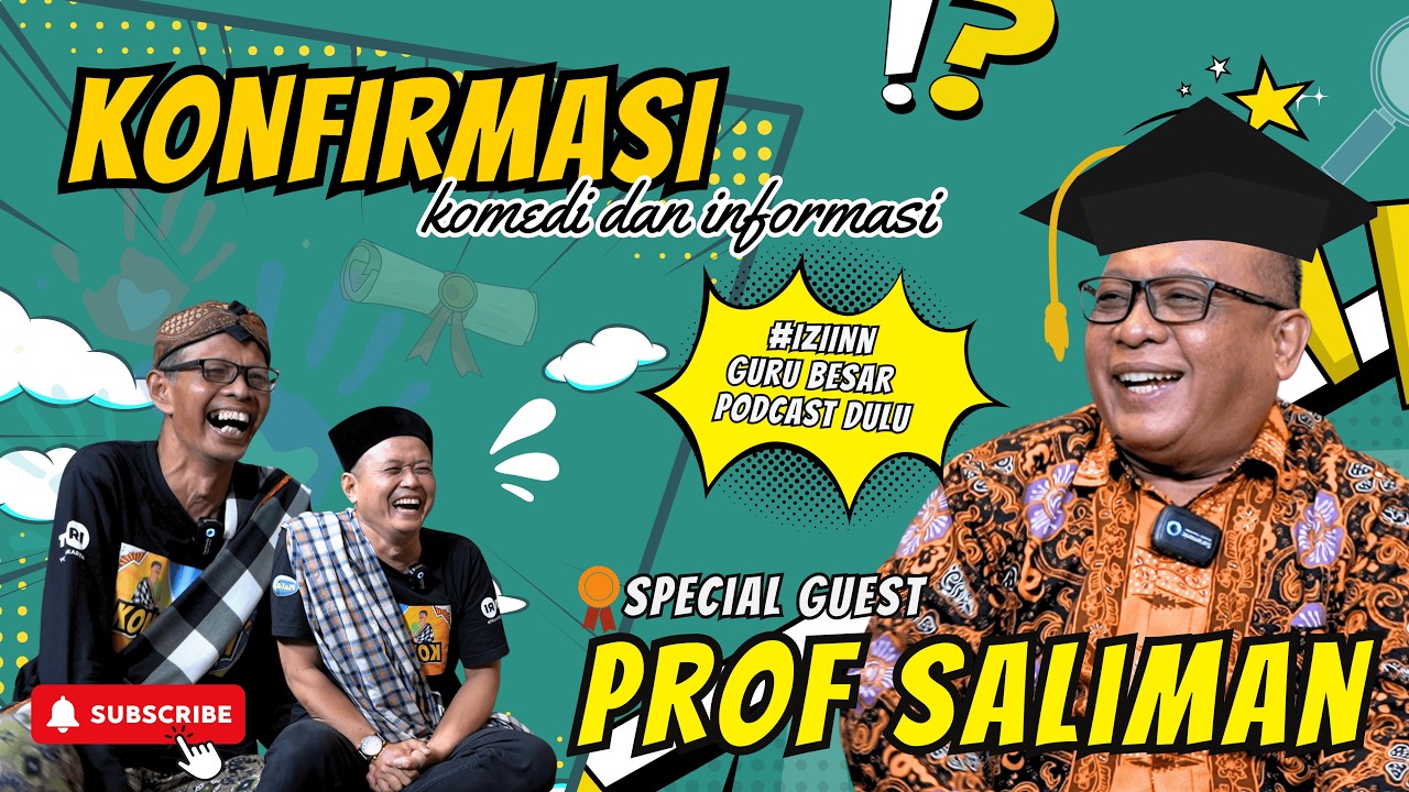 Glow Up Legend: Prof. Saliman, Dari Anak Tukang Deres Jadi Guru Besar!