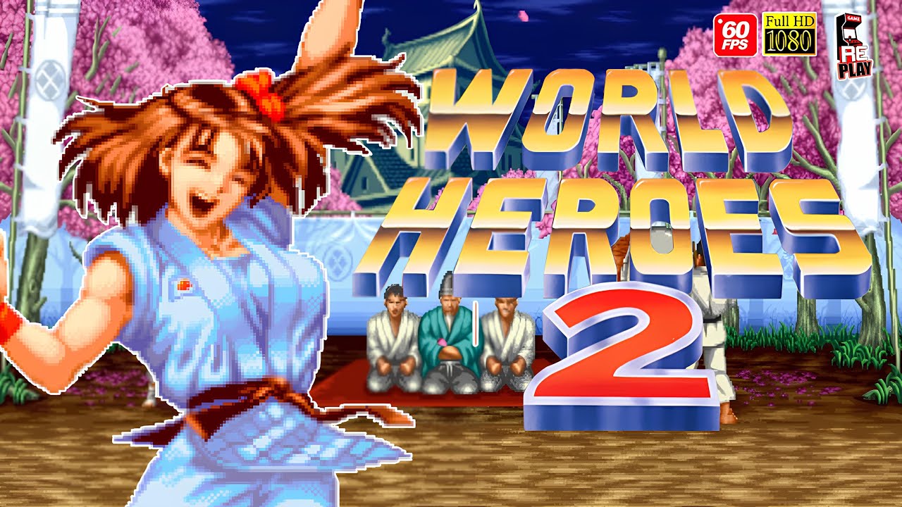 World Heroes 2 - Ryoko [ARCADE] Gameplay Longplay / ワールド・ヒーローズ 2 / 월드 히어로즈 2