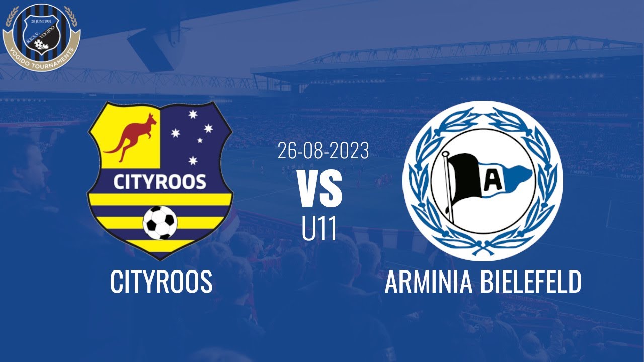 Cityroos vs Arminia Bielefeld | Vogido U11 International Cup