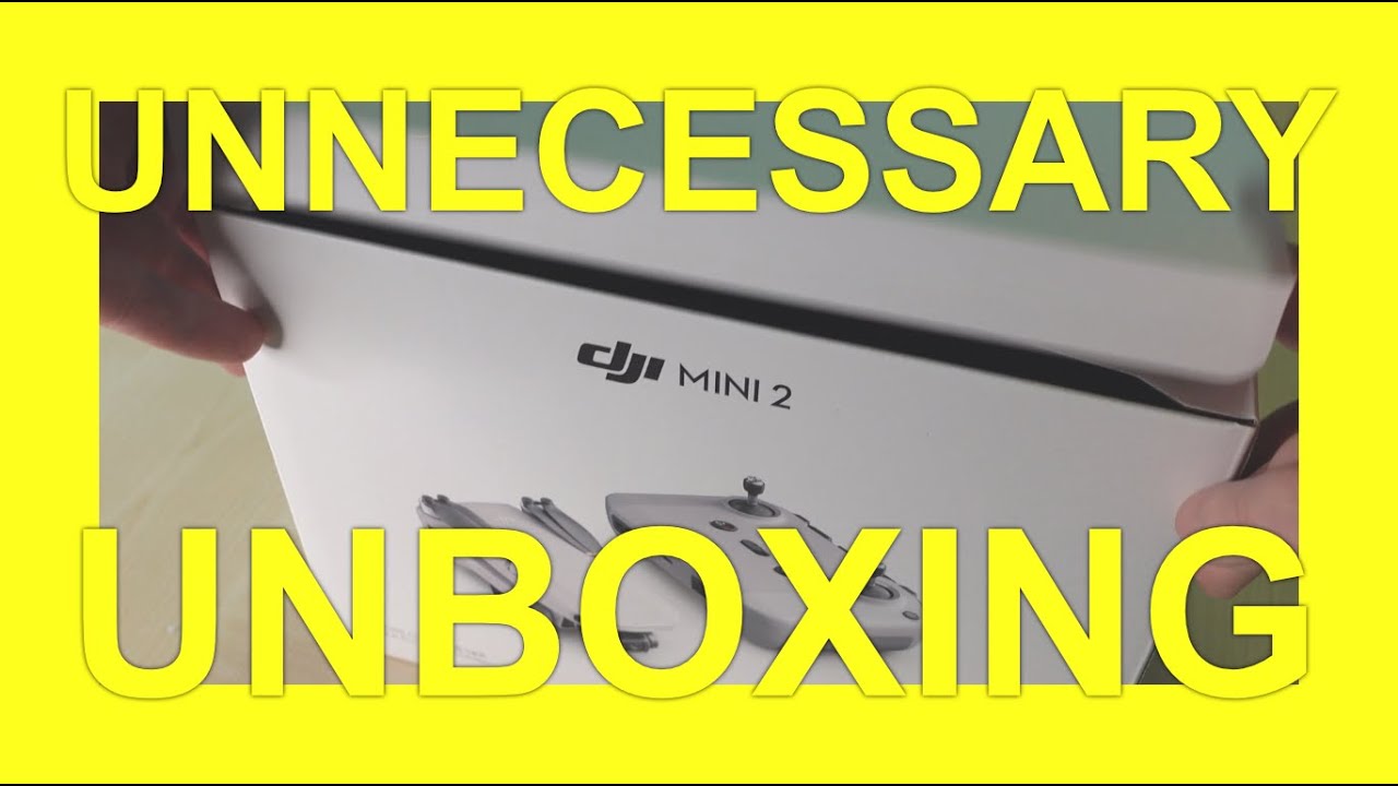 Why I hate unboxing? Even of a DJI Mavic Mini 2...