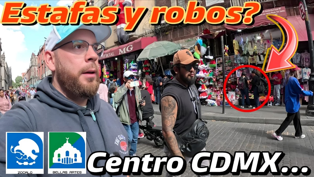 RECORRÍ el CENTRO CDMX zonas de ESTAFAS, CUIDADO!!