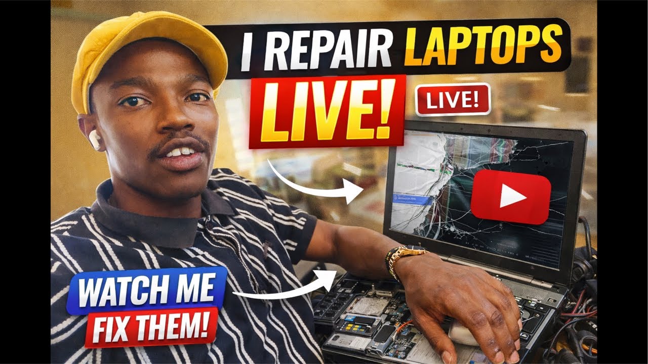 🔴 IRL LIVE LAPTOP REPAIR | REAL TECH FIXES IN REAL TIME 💻🔥