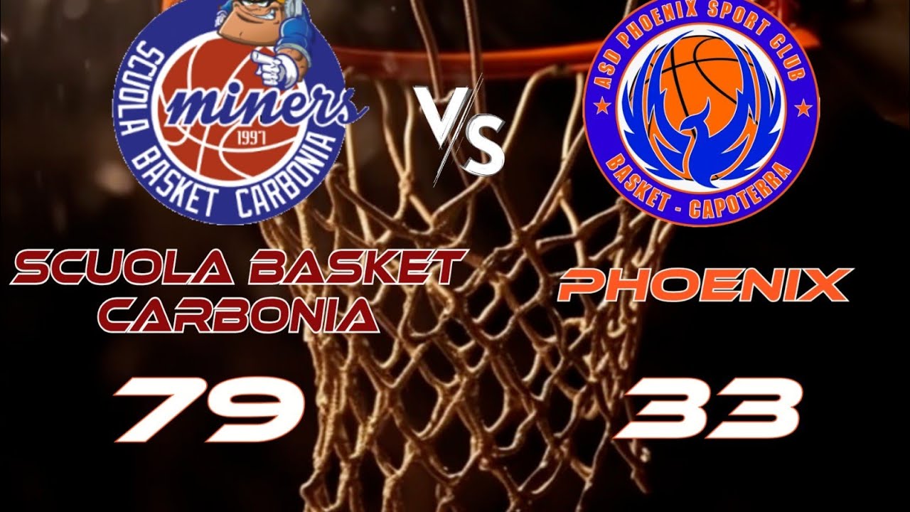 U17 FIP Scuola Basket Carbonia vs ASD Phoenix 79 - 33
