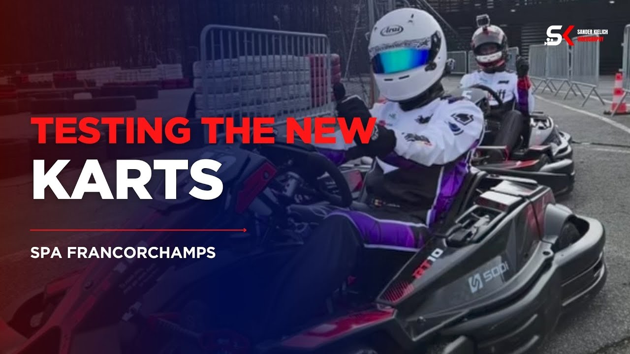 Testing The New Sodi RT10 Karts - Spa-Francorchamps, 15/02/2025