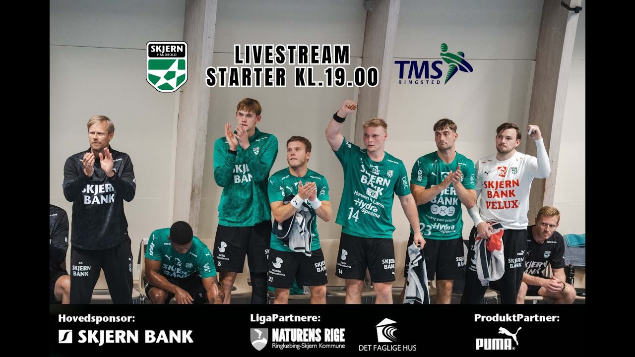 Livestream: Skjern Håndbold vs TMS Ringsted