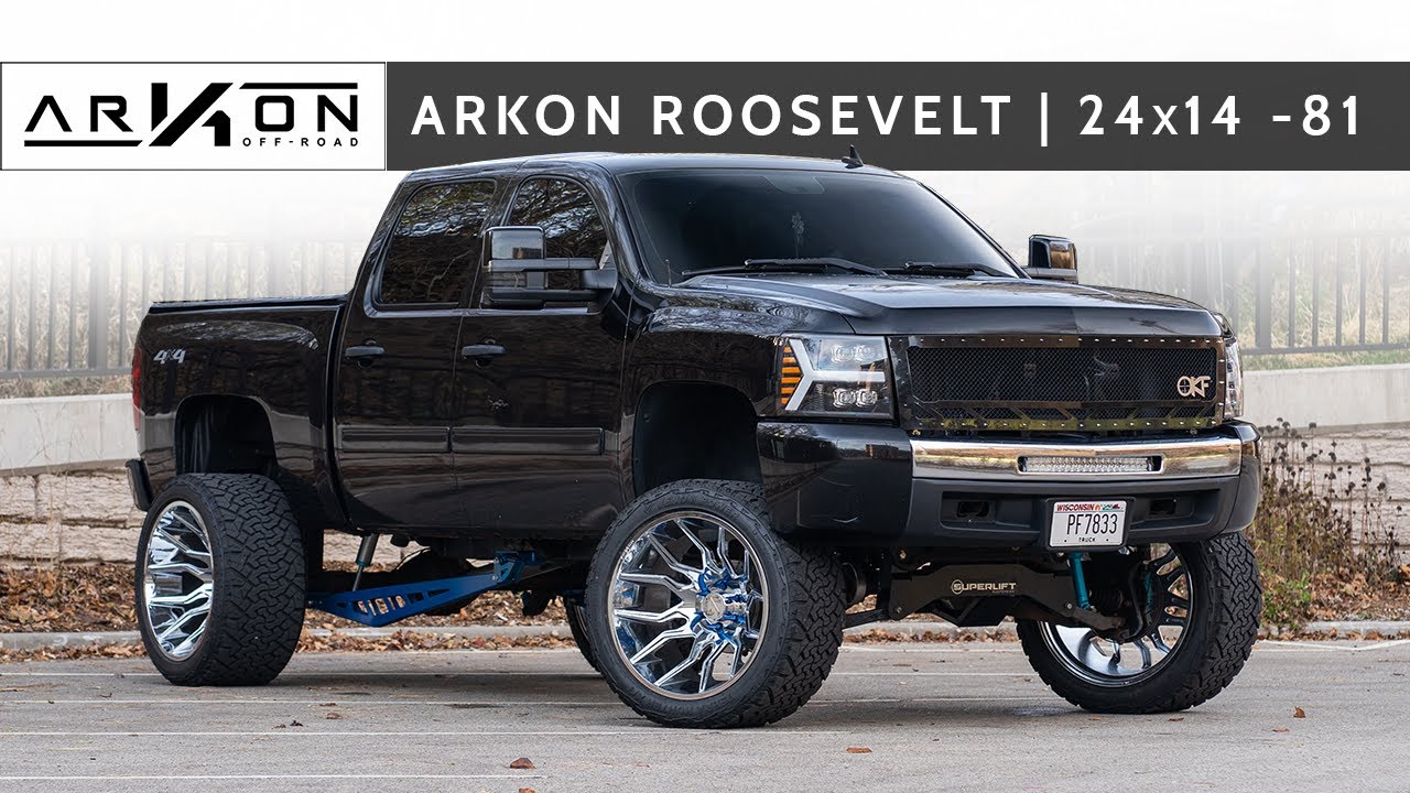 ARKON Roosevelt 24x14 -81 | 2010 Chevy Silverado 1500