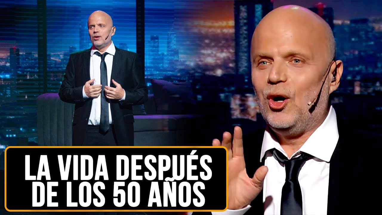 Sebastián Wainraich abrió La noche perfecta con un divertido monólogo sobre la vida luego de los 50