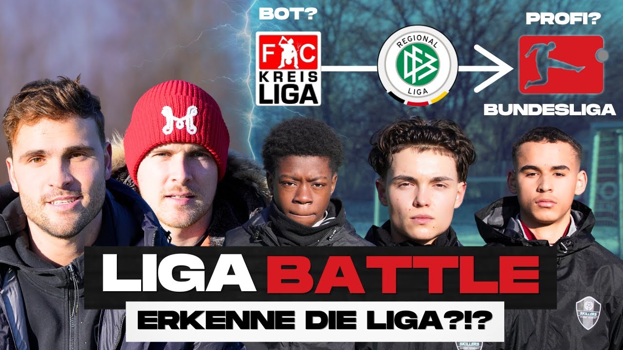 Skillers Ligabattle - Kreisliga bis Bundesliga | Erkenne die Liga 🤔