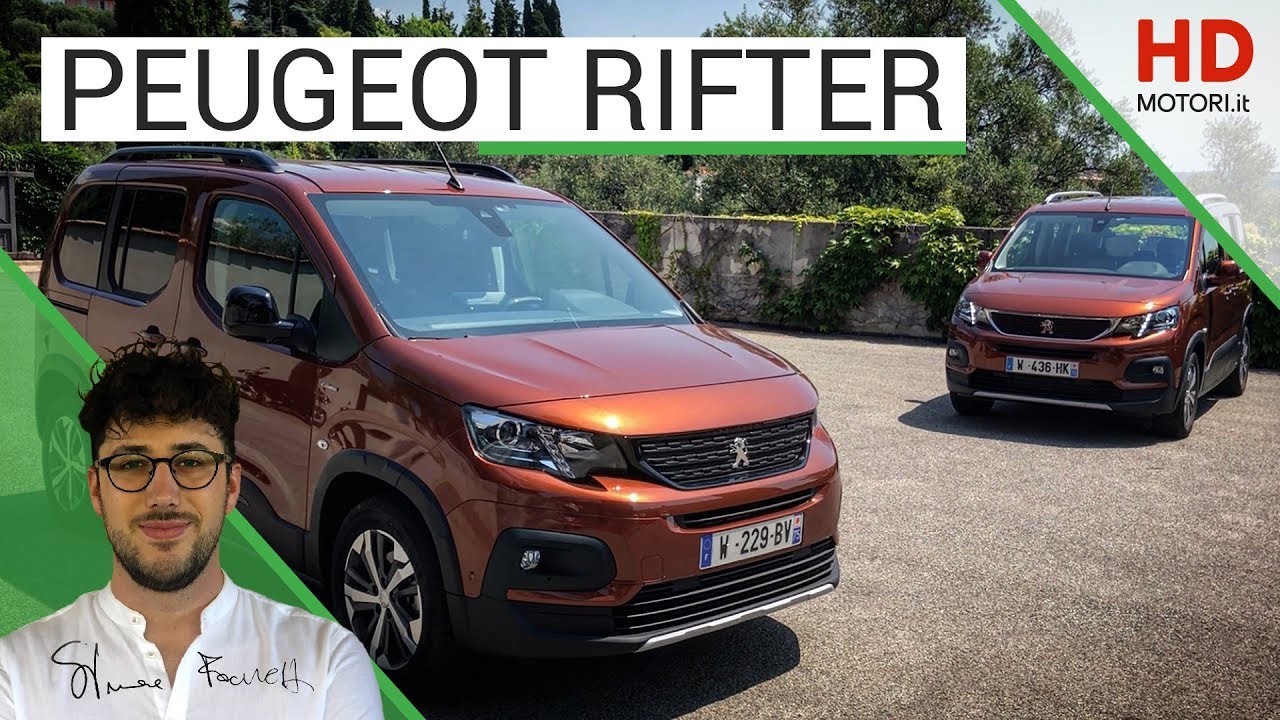 Peugeot RIFTER: prova in anteprima del multispazio che diventa SUV, anche 7 posti