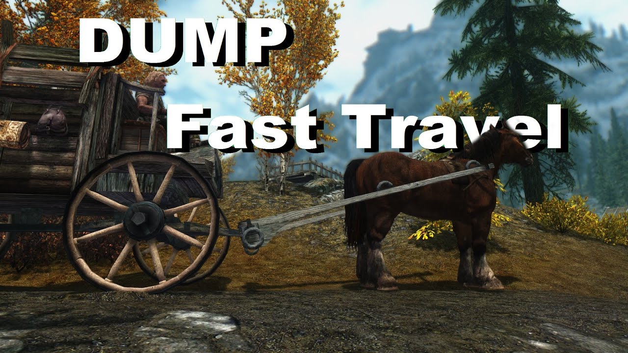 Skyrim SE: Why You Should try to Dump Fast Travel; And why You Should With TES 6