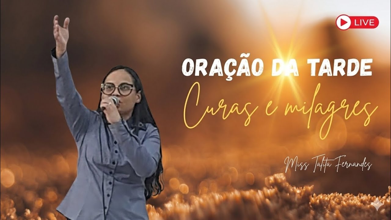 18/03/2026 ORAÇÃO JESUS ME DÁ SAÚDE ( LIVE REPRISE )