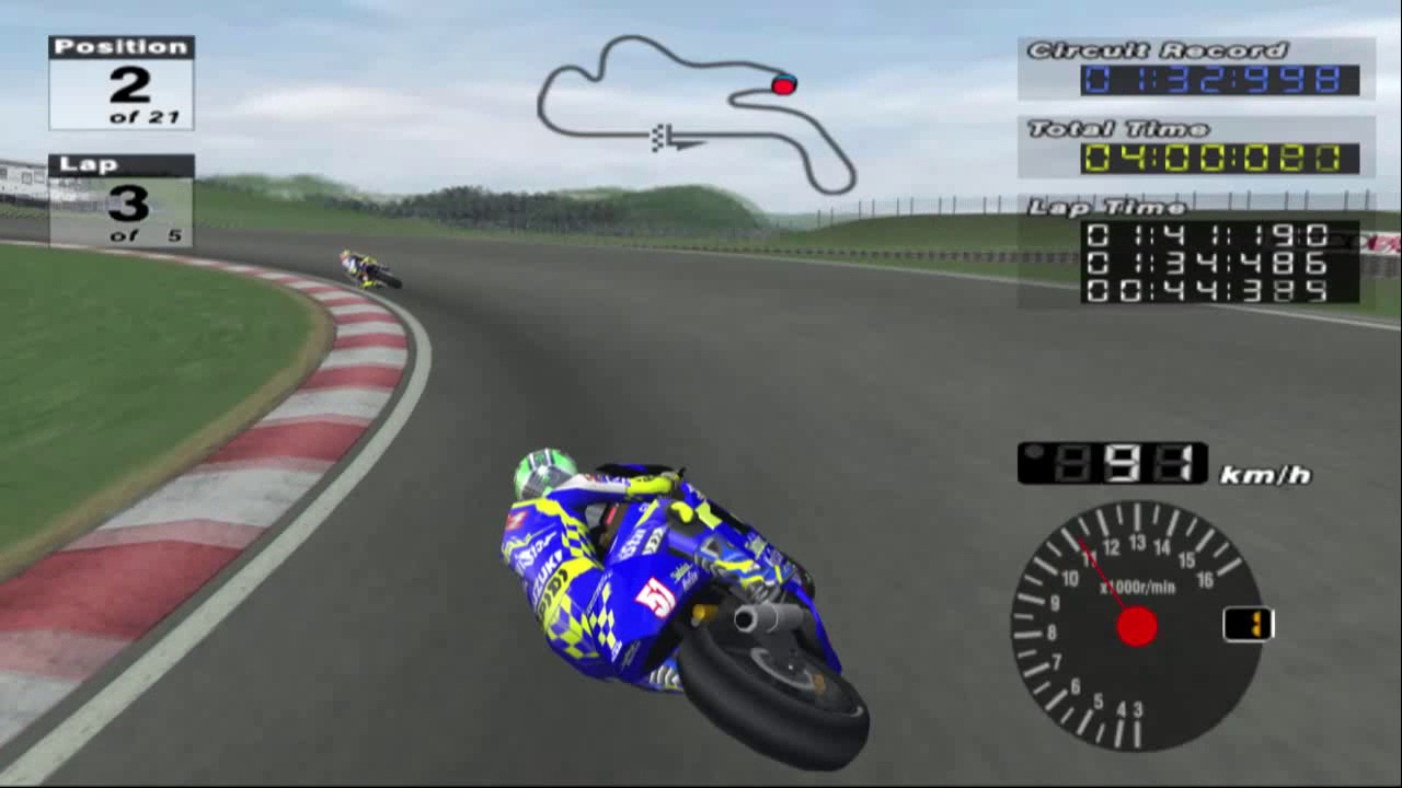 MotoGP 3 PS2 | Phillip Island | Suzuki GSV-R | Telefónica Movistar Suzuki