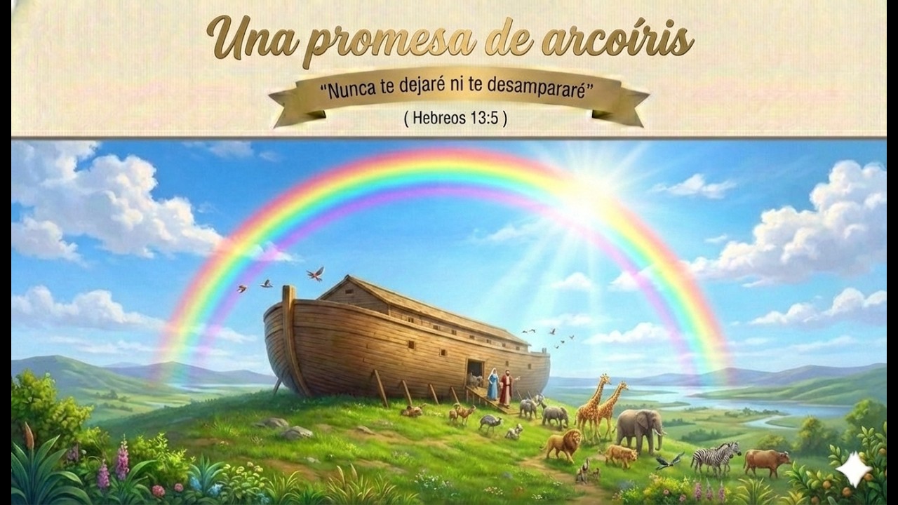 Lección 8 | Clase de infantes | Una promesa de arcoiris | 1er Trimestre | 2026 🌈