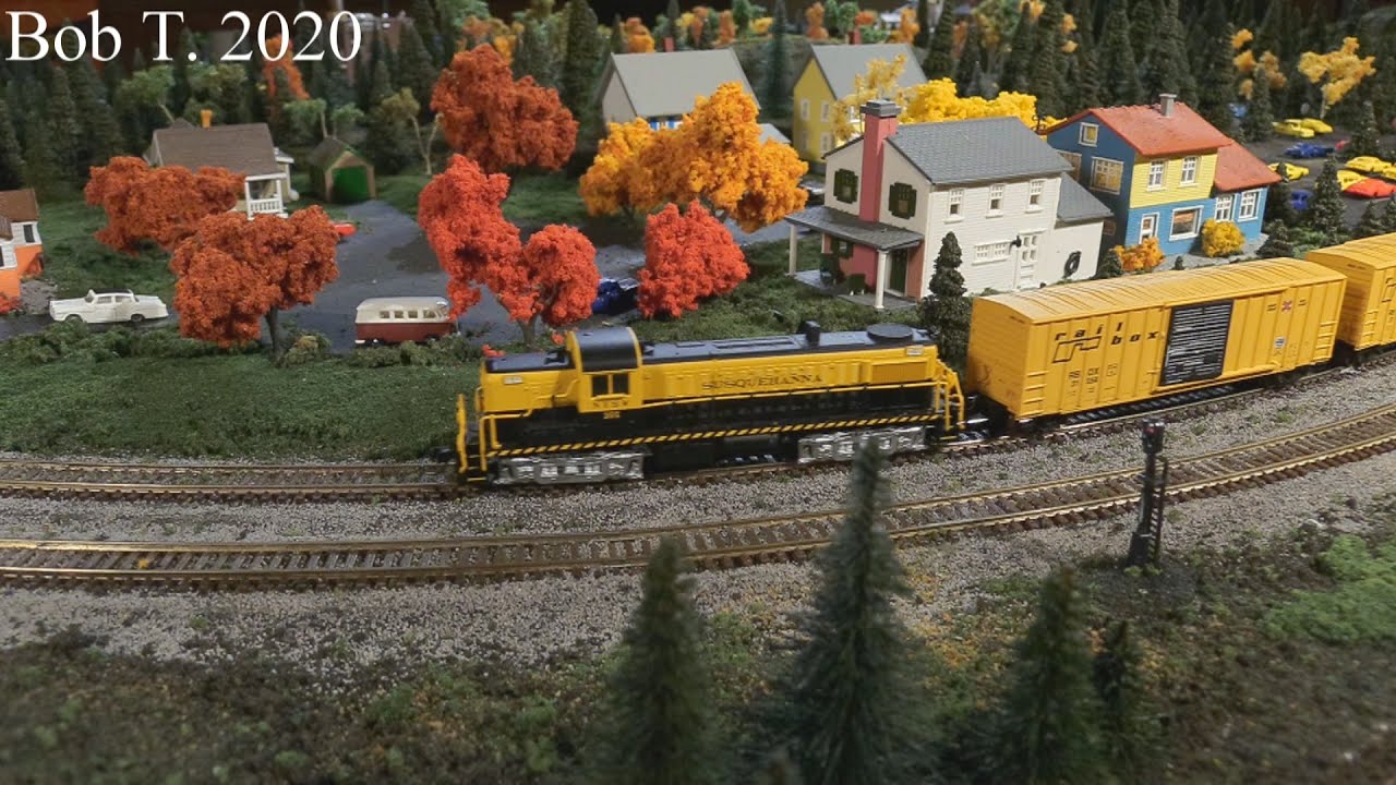 More N Scale Susquehanna Railfanning