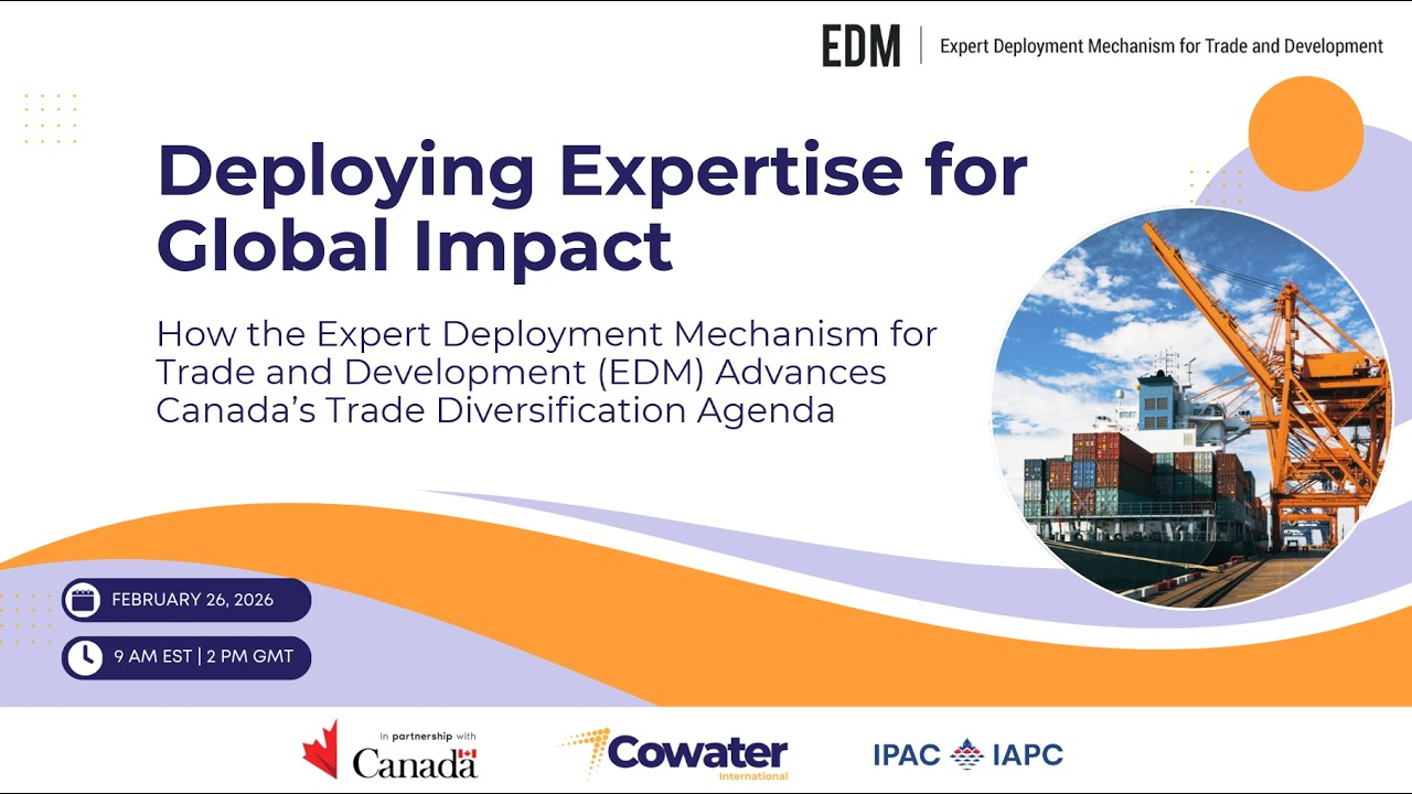 Cowater Webinar Feb 26, 2026: Deploying Expertise for Global Impact